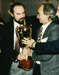 Grand Prix for Macedonia: International Exhibition of Inventions EUREKA 
Dr. Filipov and the inventor Mr. Vanco Dimitrov, Brussels, 1996
